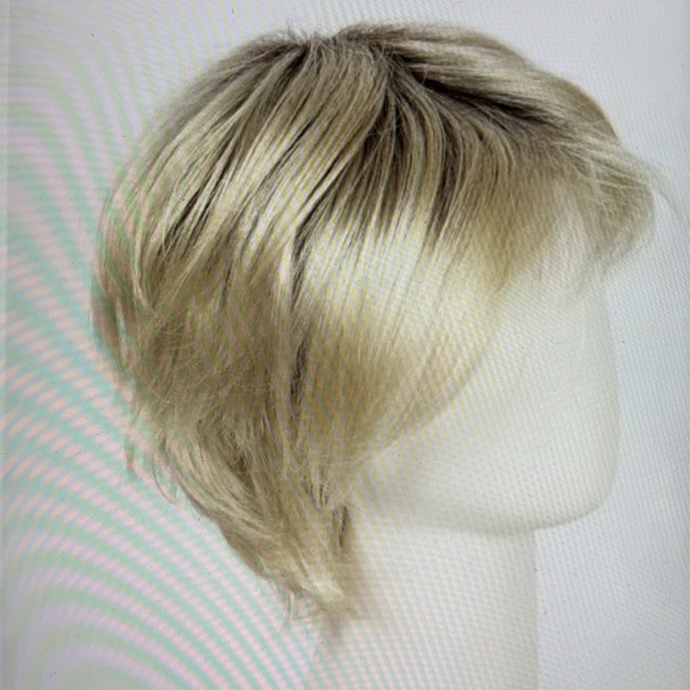 Noriko Sky Wig  1649 Elegant Light Blonde Wig Champagne Color - Picture 9 of 11